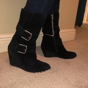 Black suede-Very Volatile Boots NBW